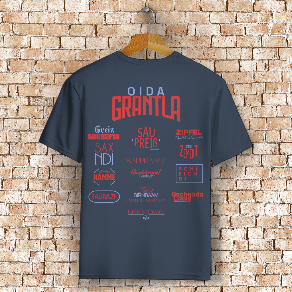 Bayerisches T-Shirt Unisex - Fluchshirt - Grantler Gwand