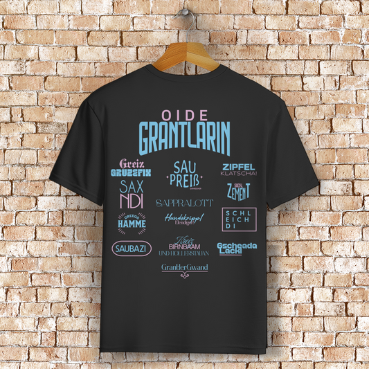 Bayerisches T-Shirt Unisex - Oide Grantlarin - Grantler Gwand