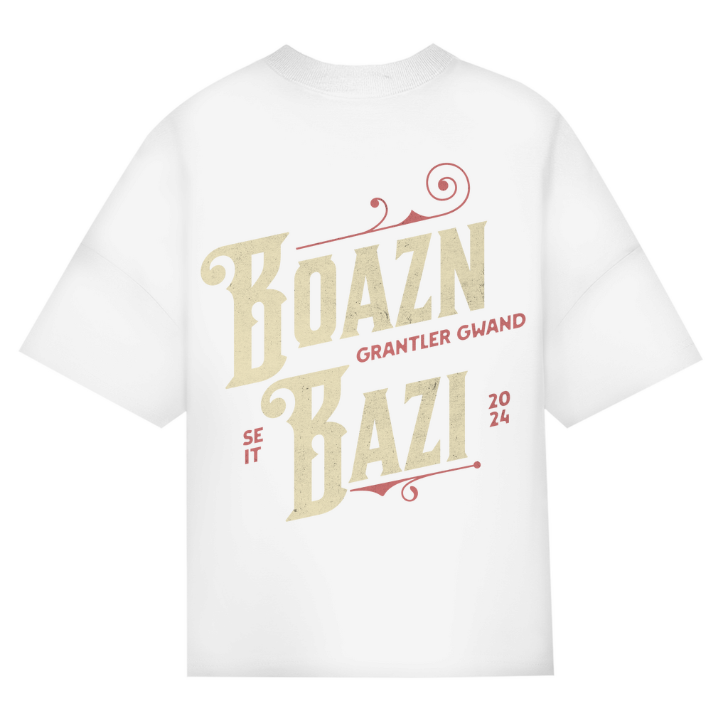 Bayerisches Oversize T-Shirt Herren - Boazn Bazi - gold - Grantler Gwand