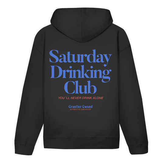 Bayerischer Hoodie Unisex - Saturday Drinking Blau - Grantler Gwand