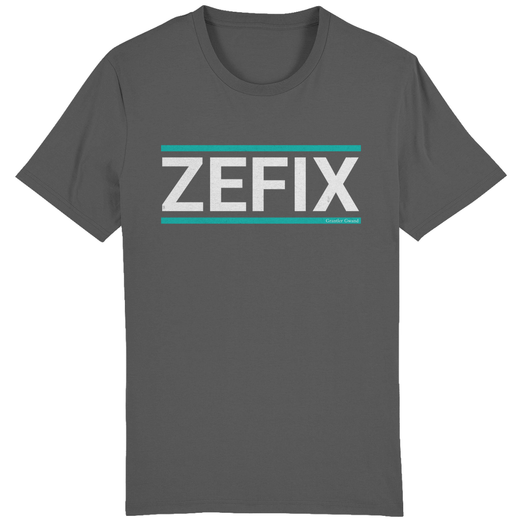 Bayerisches Herren T-Shirt Zefix - grün/weiß - Grantler Gwand