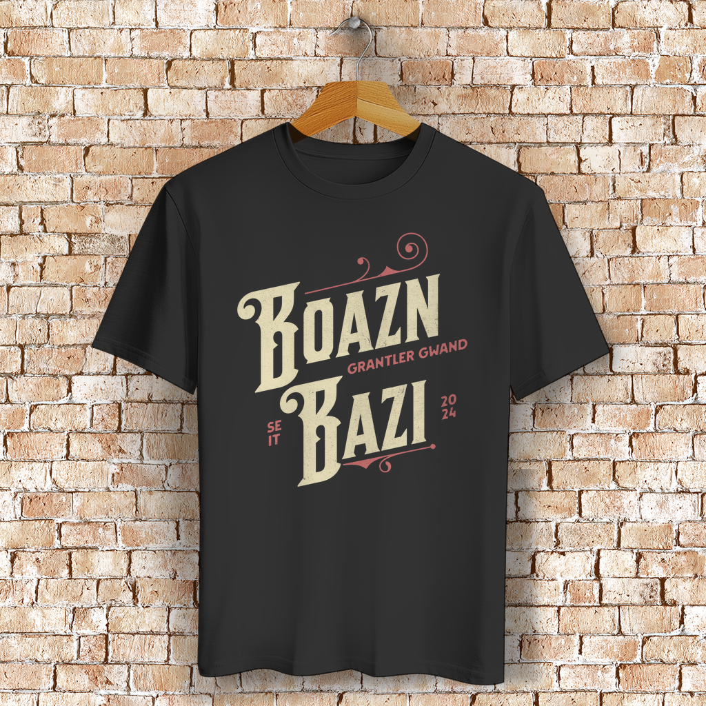 Bayerisches T-Shirt Unisex - Boazn Bazi - Grantler Gwand