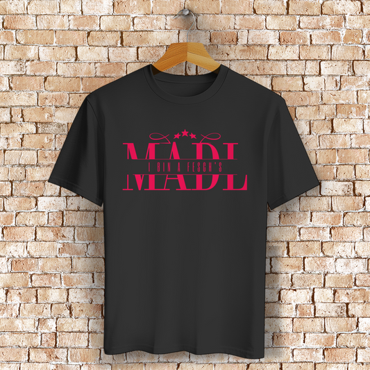 Bayerisches T-Shirt Unisex - I bin a fesch´s Madl - Grantler Gwand