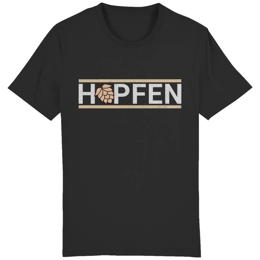 Bayerisches Herren T-Shirt Hopfen - gold - Grantler Gwand