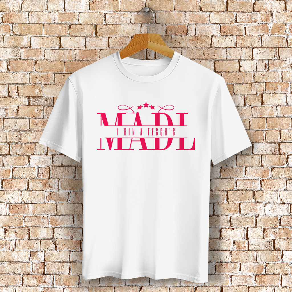 Bayerisches T-Shirt Unisex - I bin a fesch´s Madl - Grantler Gwand