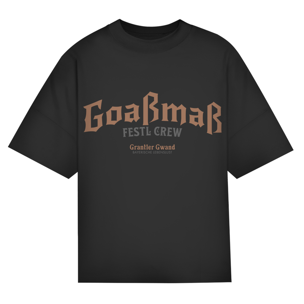 Bayerisches Oversize T-Shirt Unisex - Goaßmaß Festl Crew - Grantler Gwand
