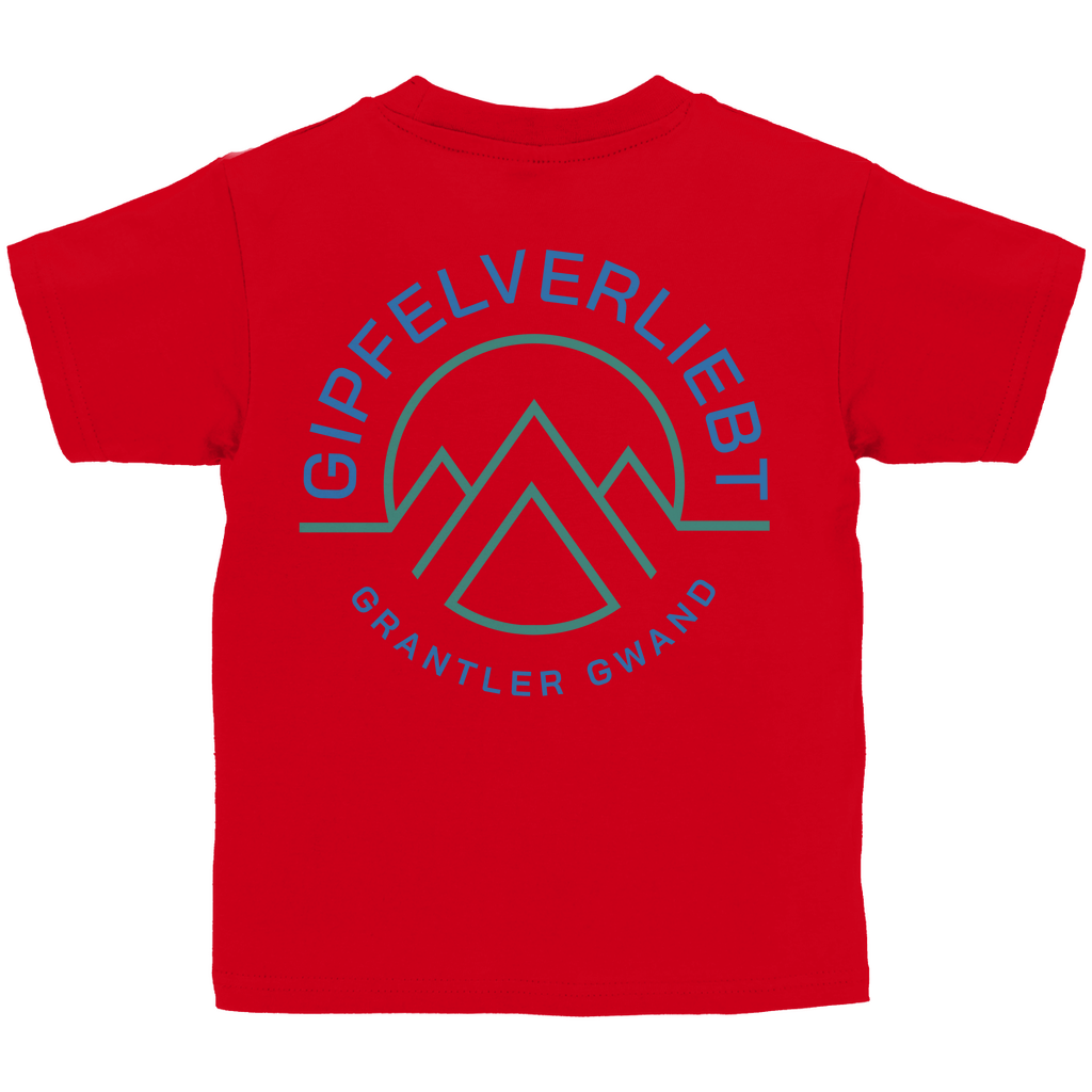 Bayerisches Kinder T-Shirt - Gipfelverliebt - Grantler Gwand