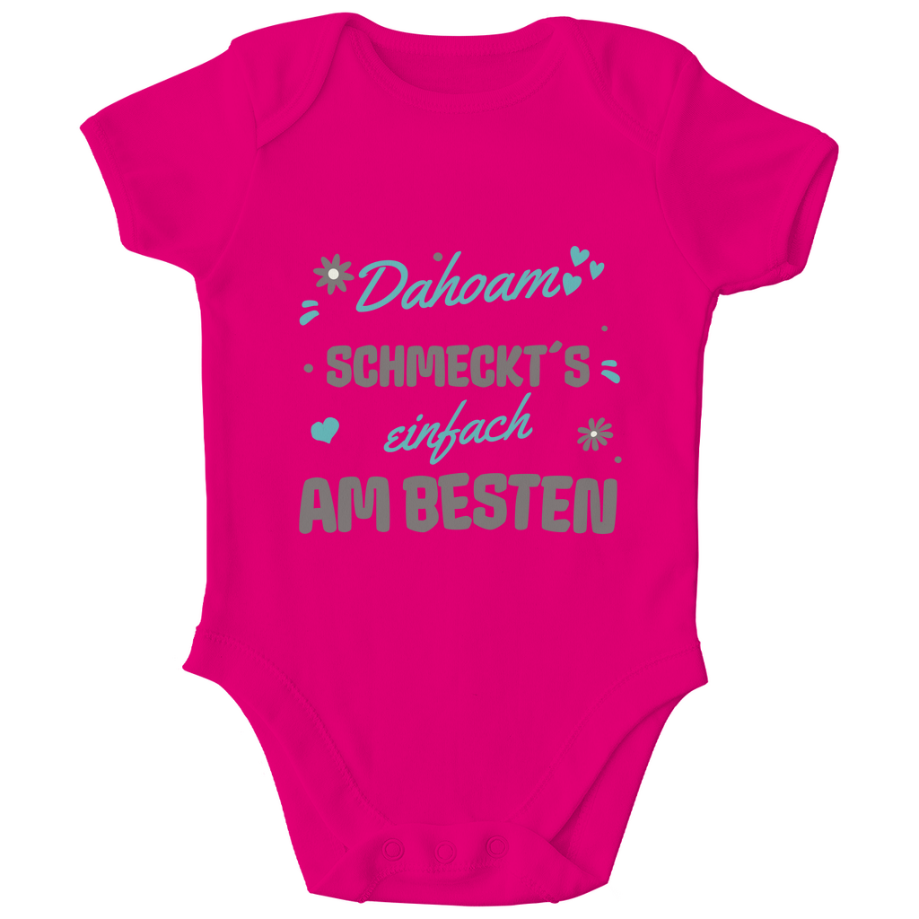 Bayerischer Baby Bio Body Dahoam schmeckts einfach am Besten - Grantler Gwand