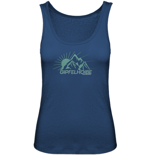 Bayerisches Damen Premium Organic Tank Top Gipfelhoibe - mint - Grantler Gwand