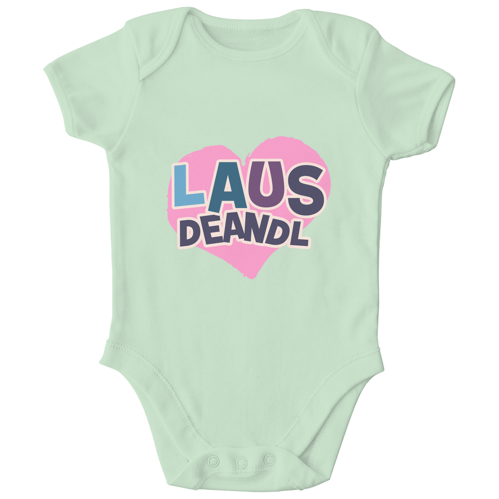 Bayerischer Bio Baby Body Lausdeandl - bunt - Grantler Gwand