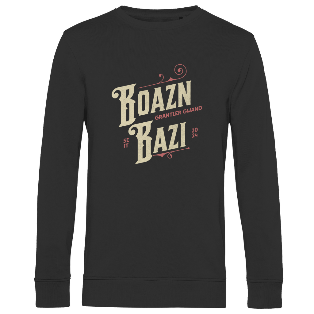 Bayerisches Herren Premium Bio Sweatshirt Boazn Bazi - gold - Grantler Gwand