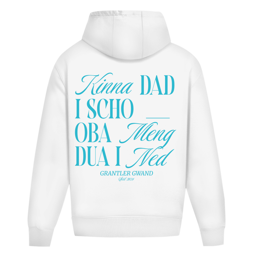 Bayerischer Heavy Oversize Hoodie Unisex - Kinna dad i scho, oba meng dua i ned - Grantler Gwand