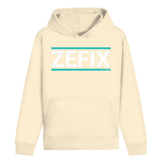 Bayerischer Hoodie Unisex - Zefix - grün/weiß - Grantler Gwand