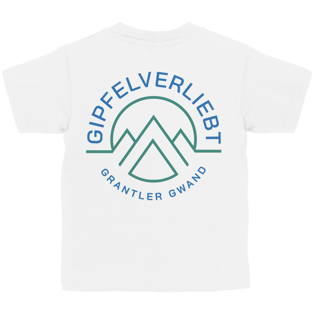 Bayerisches Kinder T-Shirt - Gipfelverliebt - Grantler Gwand