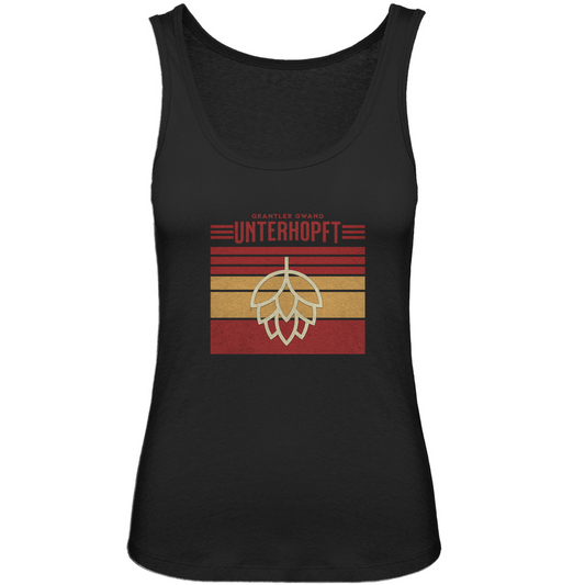 Bayerisches Damen Premium Organic Tank Top Unterhopft - rot - Grantler Gwand