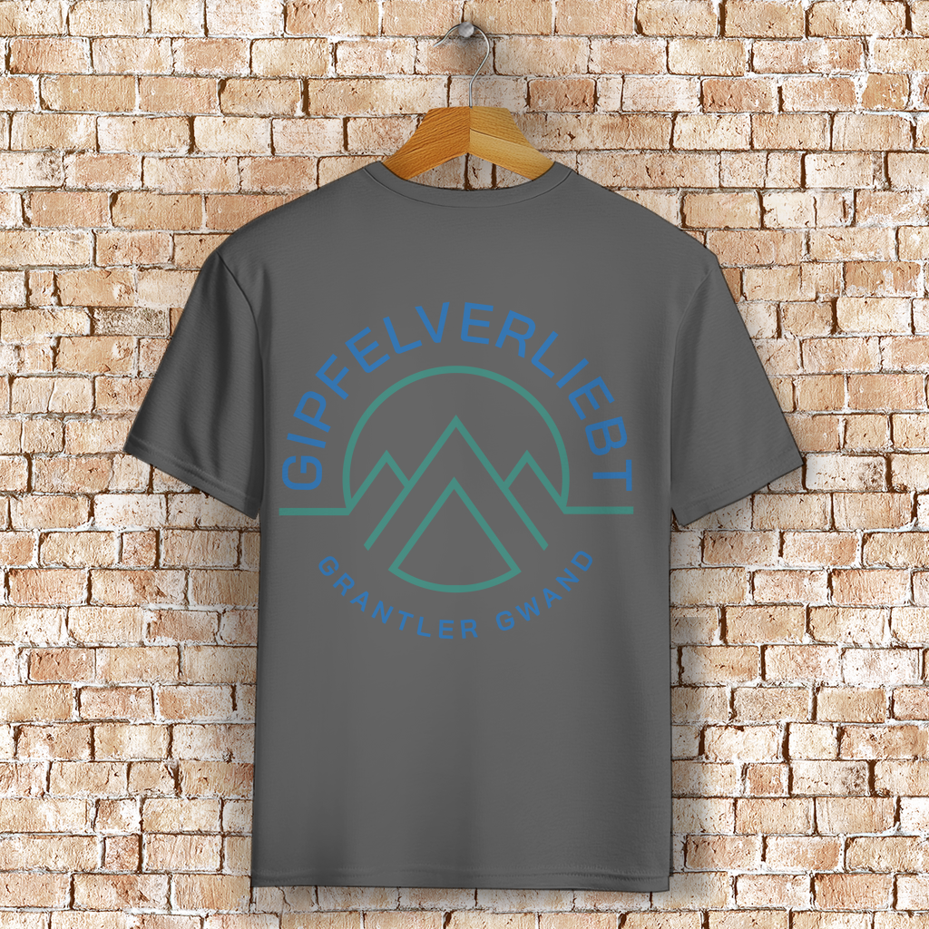 Bayerisches T-Shirt Unisex - Gipfelverliebt - Grantler Gwand