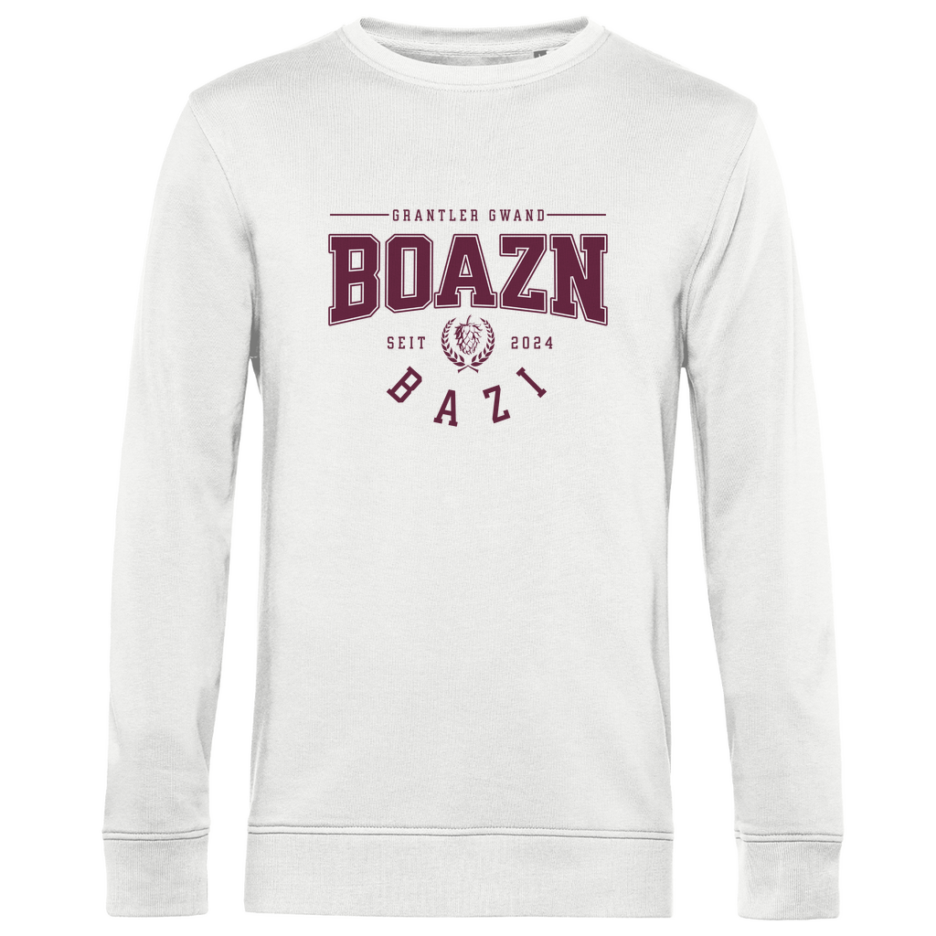 Bayerisches Herren Premium Bio Sweatshirt Boazn Bazi - rot - Grantler Gwand