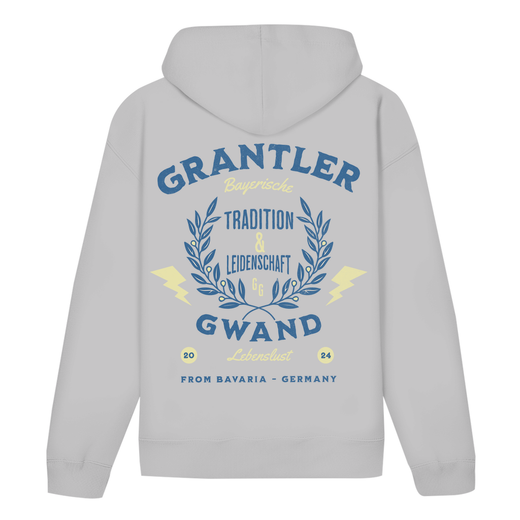 Bayerischer Hoodie Unisex - Tradition & Leidenschaft Blau - Grantler Gwand