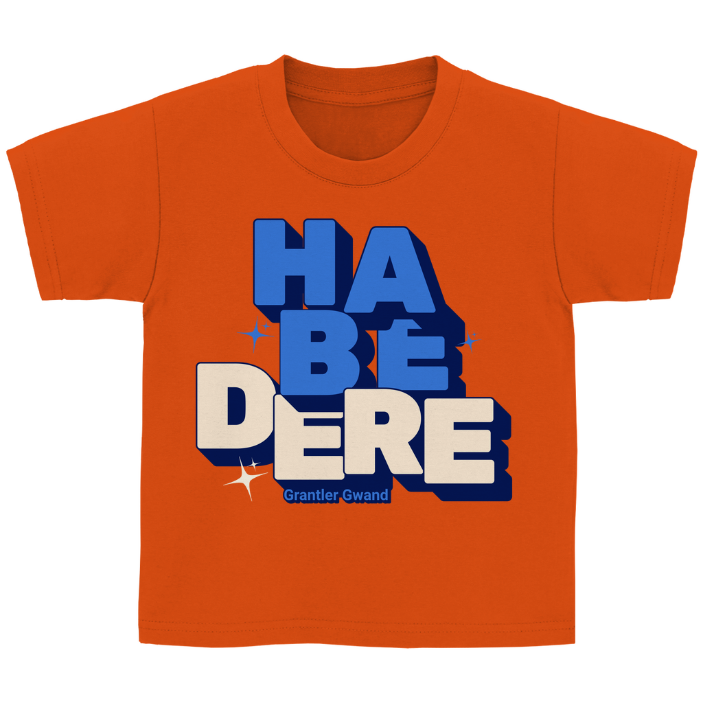 Bayerisches Kinder T-Shirt - Habe dere - blau - Grantler Gwand