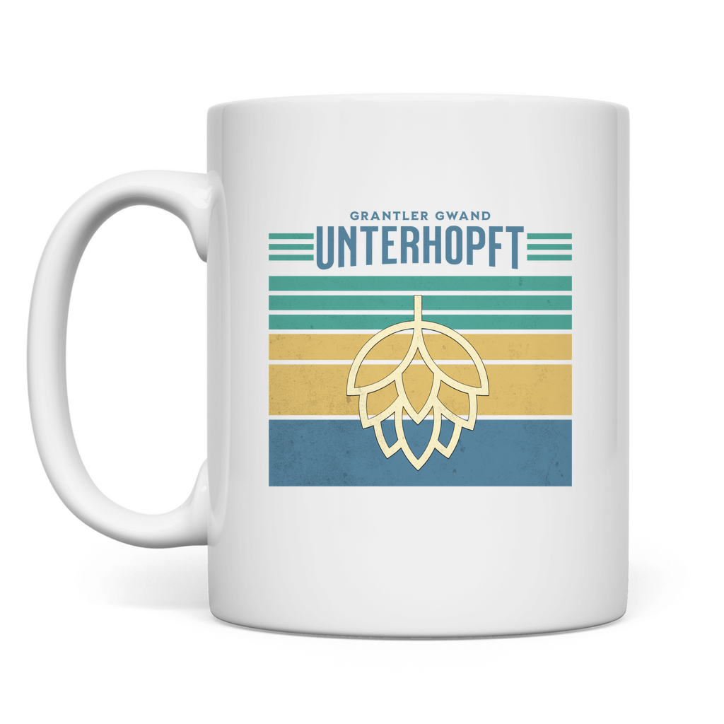 Tasse Unterhopft - blau