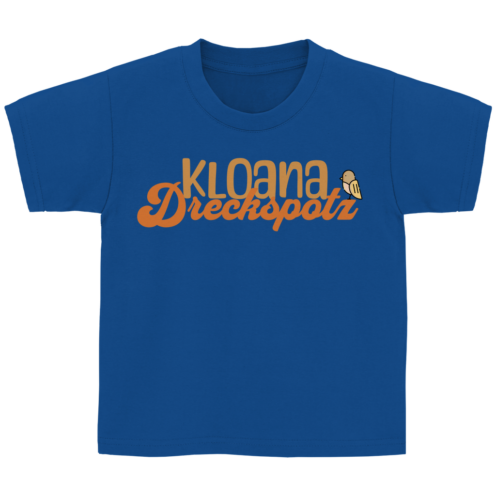 Bayerisches Kinder T-Shirt - kloana Dreckspotz - Grantler Gwand