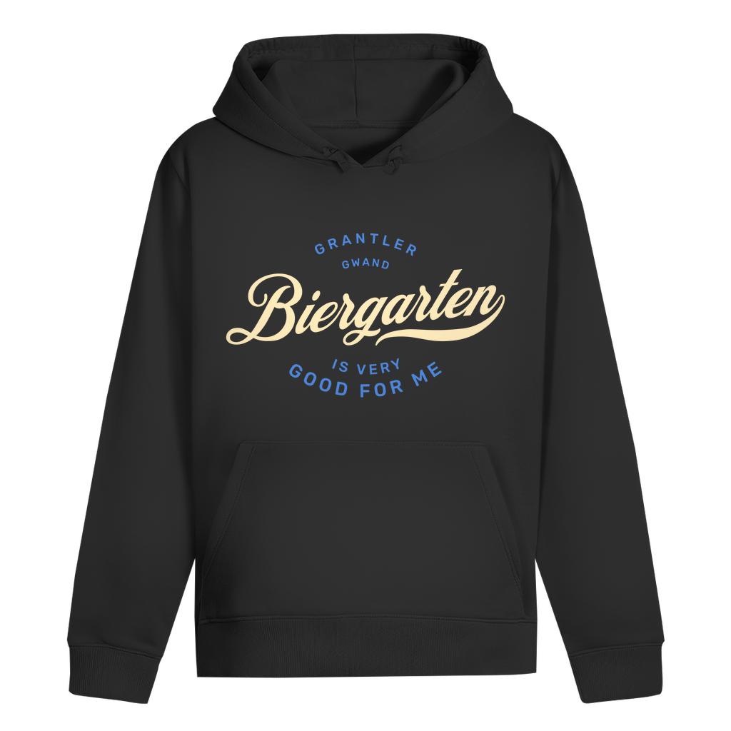 Bayerischer Hoodie Unisex - Biergarten is very good for me - Grantler Gwand