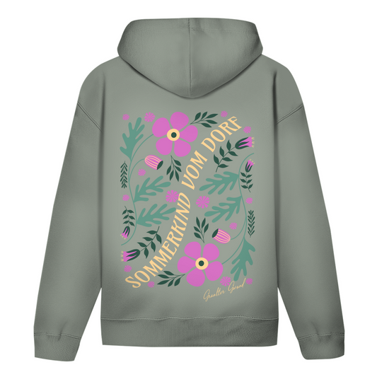 Bayerischer Damen Hoodie - Sommerkind vom Dorf - Grantler Gwand