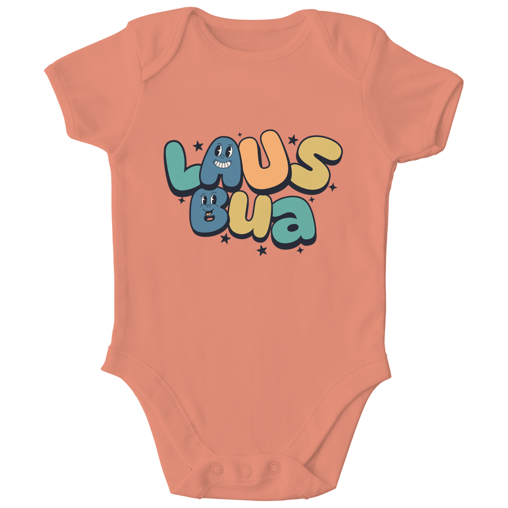 Bayerischer Bio Baby Body Lausbua - zart - Grantler Gwand