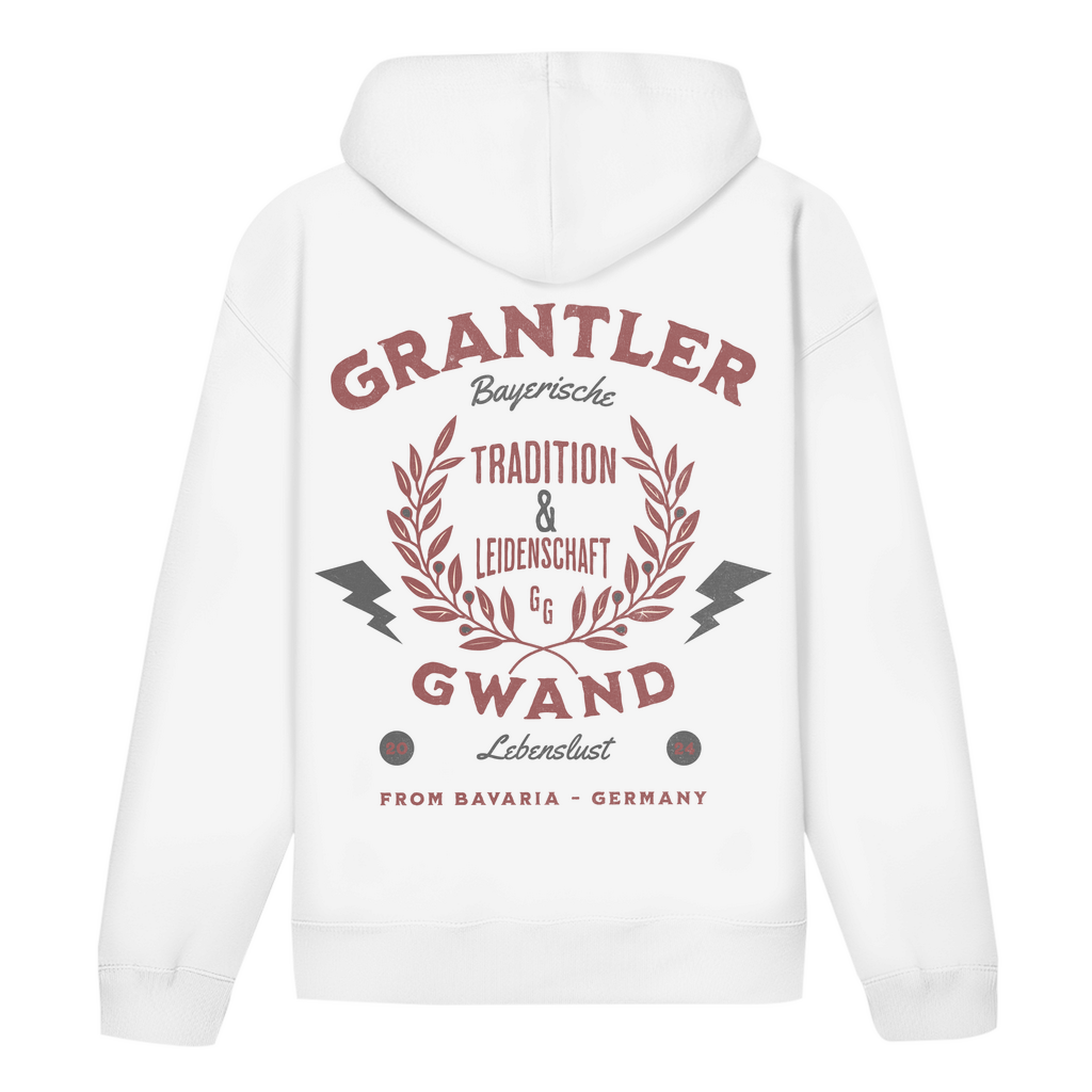 Bayerischer Hoodie Unisex - Tradition & Leidenschaft Rot - Grantler Gwand