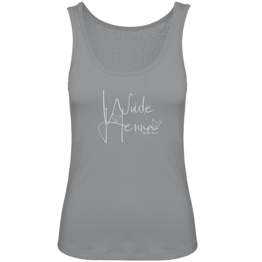 Bayerisches Damen Premium Organic Tank Top wuide Henna - weiß - Grantler Gwand