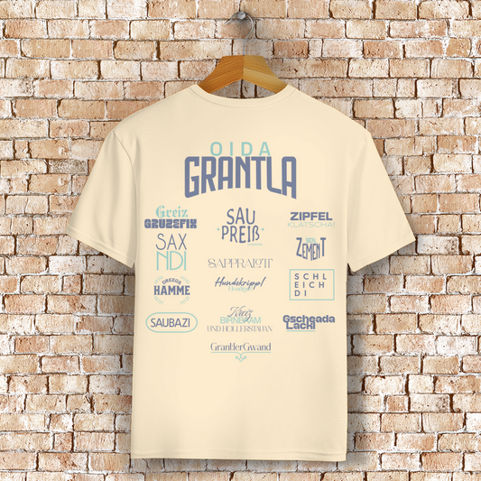 Bayerisches T-Shirt Unisex - Fluchshirt - Grün - Grantler Gwand