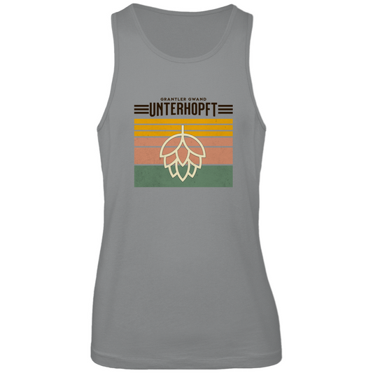 Bayerisches Herren Premium Tank Top Unterhopft - schwarz - Grantler Gwand