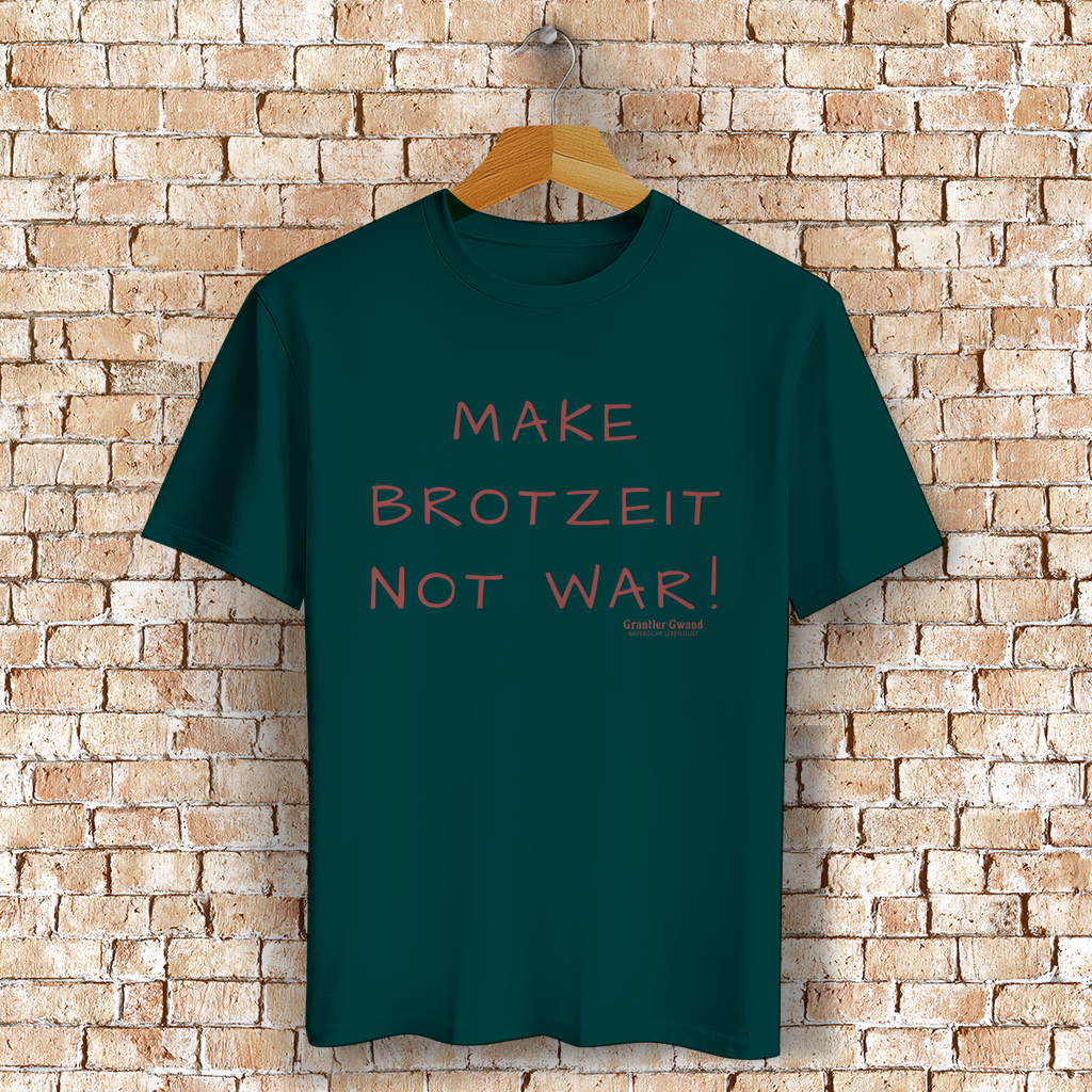 Bayerisches T-Shirt Unisex -  Make Brotzeit - Grantler Gwand