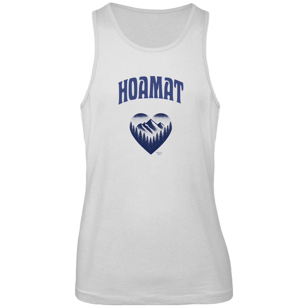 Bayerisches Herren Premium Tank Top Hoamat - blau - Grantler Gwand