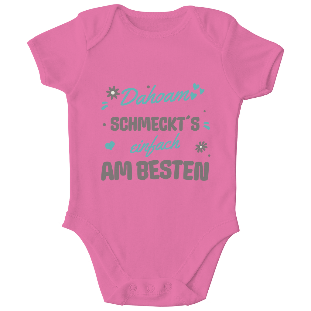 Bayerischer Baby Bio Body Dahoam schmeckts einfach am Besten - Grantler Gwand
