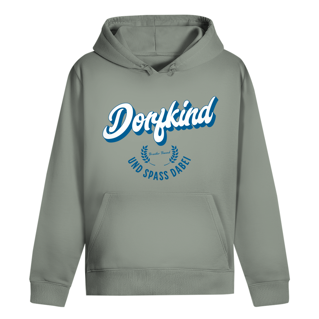 Bayerischer Hoodie Unisex - Dorfkind und Spaß dabei - Grantler Gwand