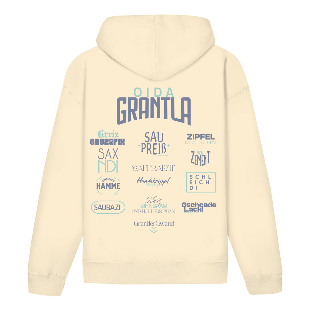 Bayerischer Unisex Hoodie - Oida Grantla Fluchhoodie- Grantler Gwand