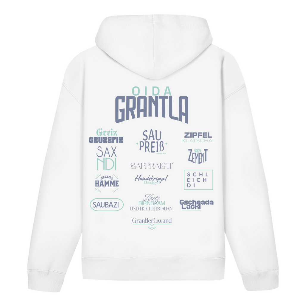 Bayerischer Unisex Hoodie - Oida Grantla Fluchhoodie- Grantler Gwand