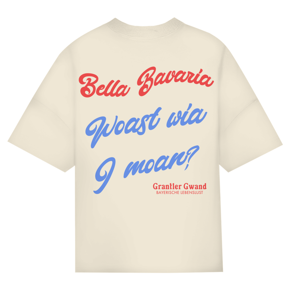 Bayerisches Oversize T-Shirt Unisex - Bella Bavaria - Grantler Gwand