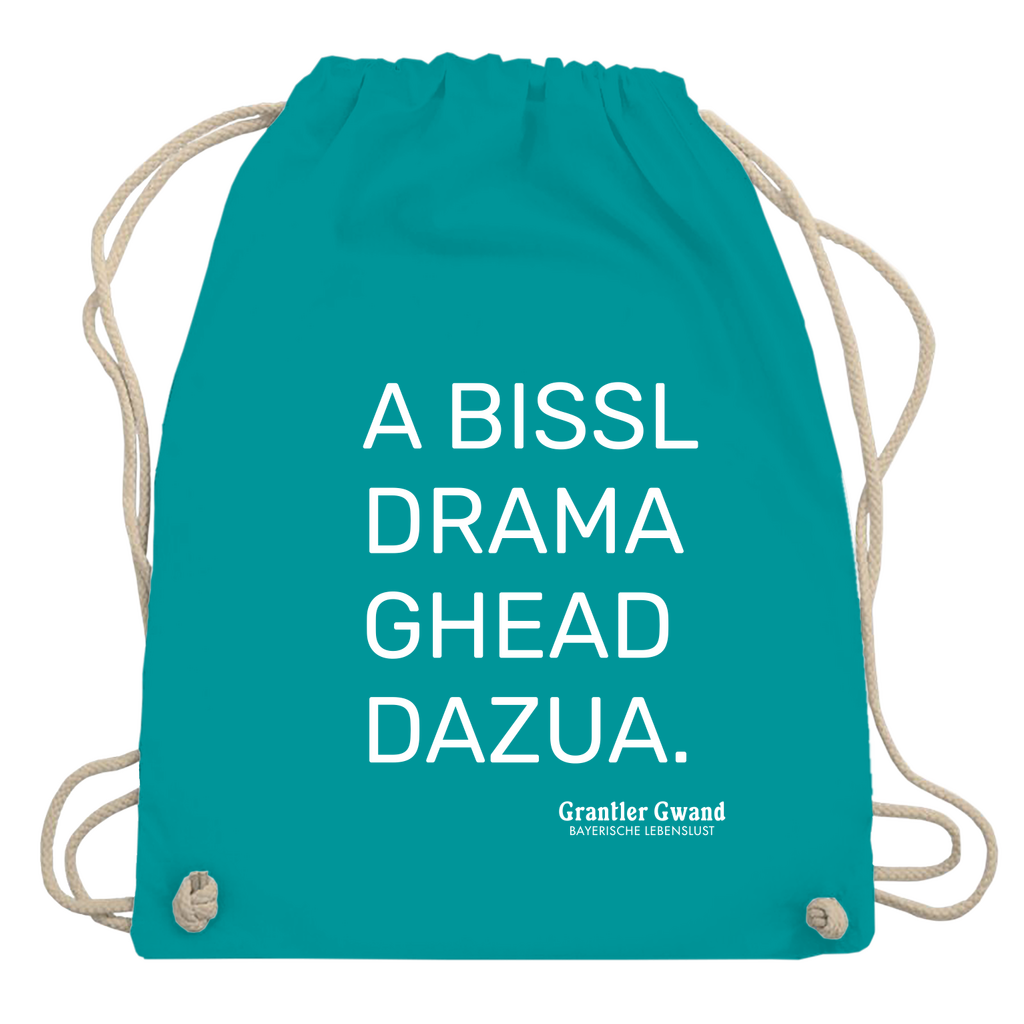 Bayerisches Sackl/ Jutebeutel - A Bissl Drama - Grantler Gwand