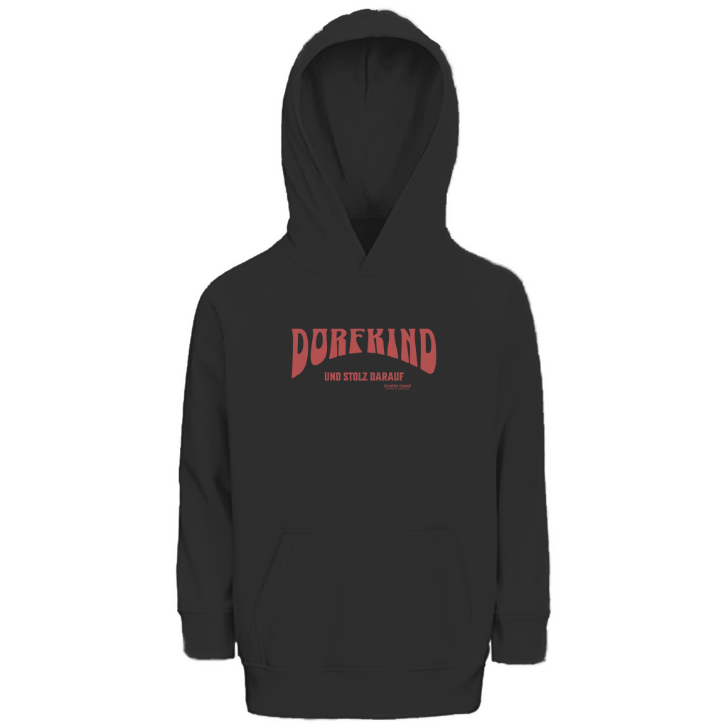 Bayerischer Kinder Premium Bio Hoodie - Dorfkind - Grantler Gwand