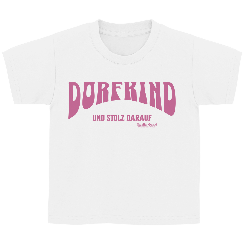 Bayerisches Kinder T-Shirt - Dorfkind - Grantler Gwand