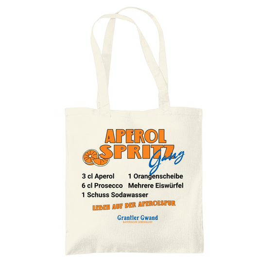 Bayerische Tragetasche - Aperol Spritz Gang - Grantler Gwand