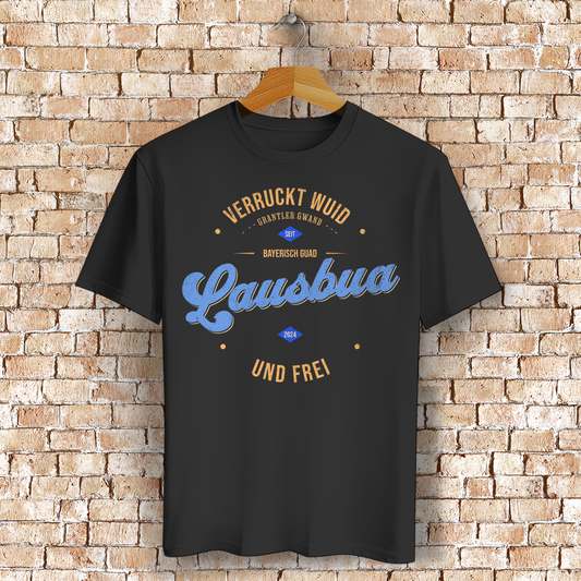 Bayerisches T-Shirt Unisex - Lausbua - Grantler Gwand