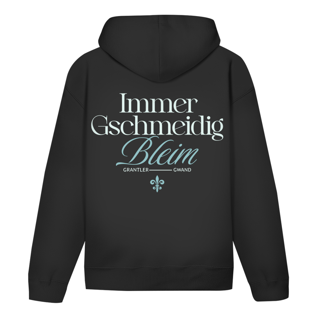 Bayerischer Hoodie Unisex - Immer gschmeidig bleim - grün - Grantler Gwand