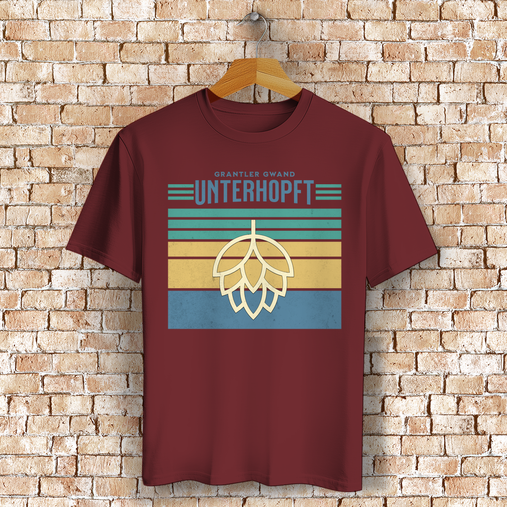 Bayerisches T-Shirt Unisex - Unterhopft - Grantler Gwand
