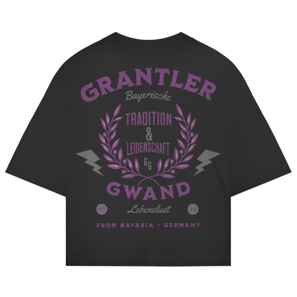 Bayerisches Oversize T-Shirt Unisex - Tradition & Leidenschaft - Grantler Gwand