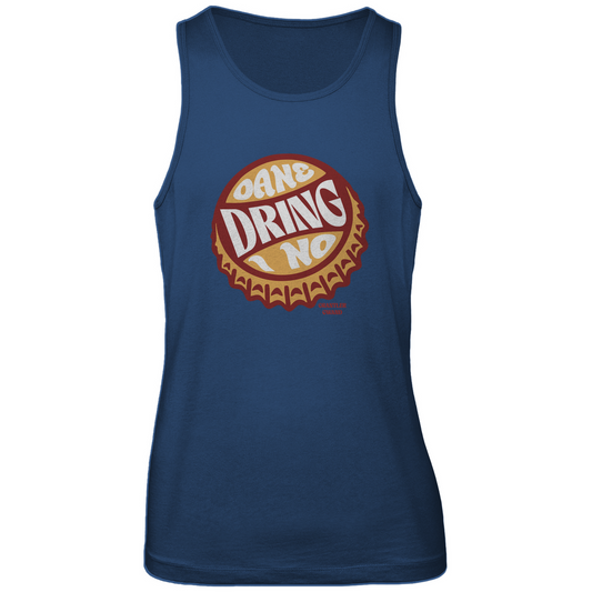 Bayerisches Herren Premium Tank Top Oane dring i no - orange/rot - Grantler Gwand