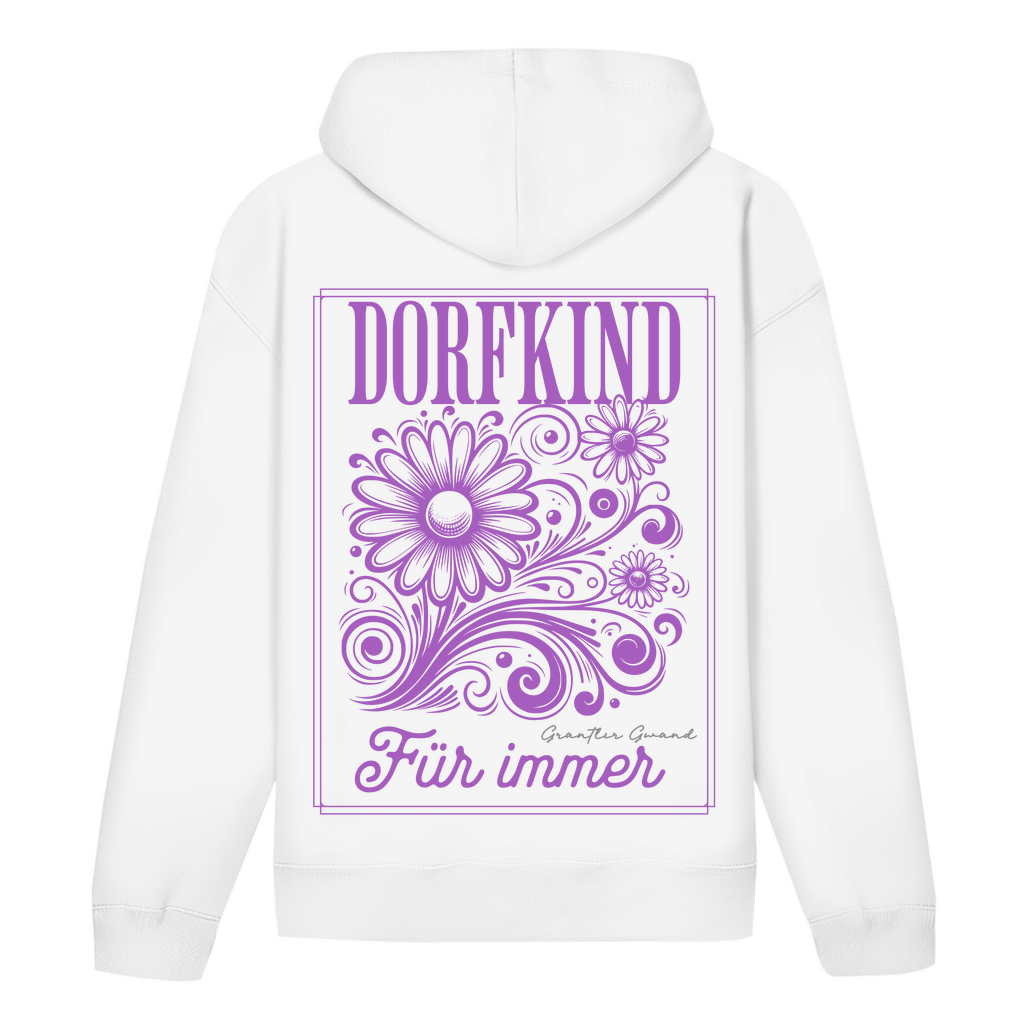 Bayerischer Hoodie Unisex - Dorfkind für immer - Grantler Gwand