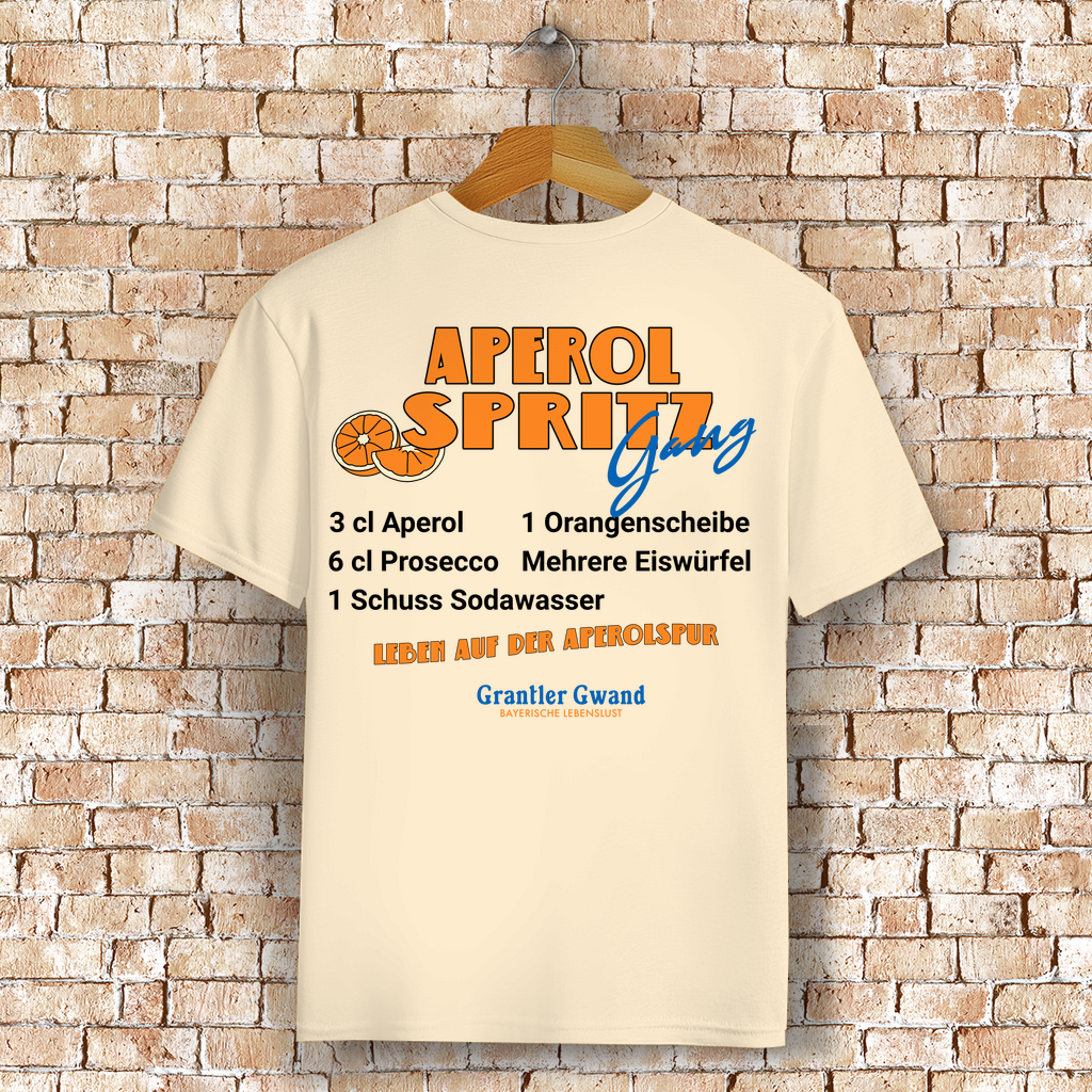 Bayerisches T-Shirt Unisex - Aperol Spritz Gang - Grantler Gwand